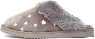 Jo & Joe Gretel Womens Brown Fur Lined Slipper - Size 7 UK - Brown, 69915070