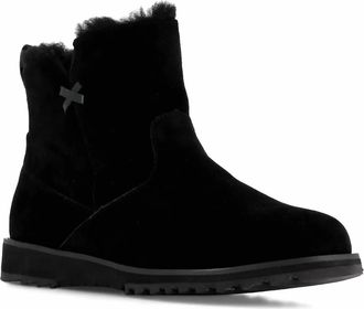 Emu Womens Beach Mini Boots In Black/noir