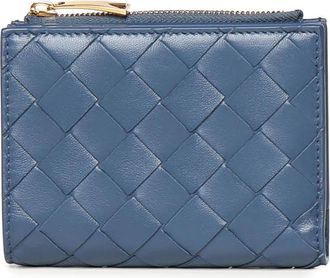 Bottega Veneta Small Intrecciato Bi-Fold Wallet