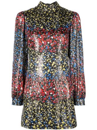 Raquel Diniz Eugina dress - women - Silk/Polyester - 48 - Black