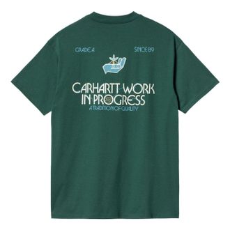 Carhartt Work in Progress Soil Short Sleeve T-Shirt Green I033260-1XH-XX