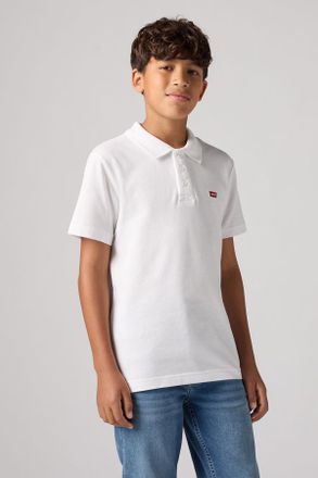 Levi's Polo con fettuccia sulla nuca per teenager - Uomo - 10A - Bianco / White