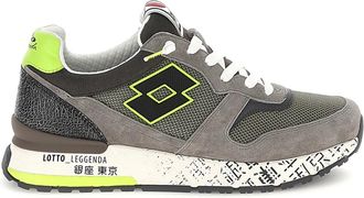Lotto Tokyo Ginza PRT - Heren - Sneakers - Grijs - 45 EU - Schoenen