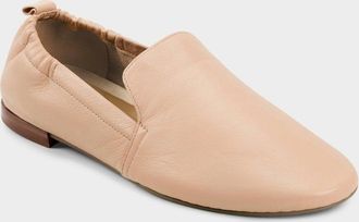 Aerosoles Rossie Loafer Womens Light Pink Leather Slip On Flats JOBB2130