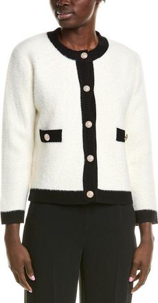 Beulah Fuzzy Eyelash Cardigan