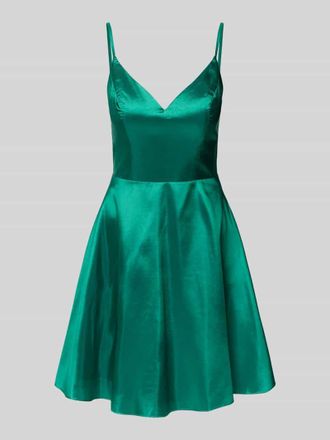 Luxuar Luxuar Regular Fit Minikleid mit Spaghettitr&auml;gern in Lind, Gr&ouml;&szlig;e 32