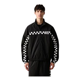 Vans Hoodies & sweatvesten, Heren, Zwart, L, Polyester, Zip-through Sweatshirt
