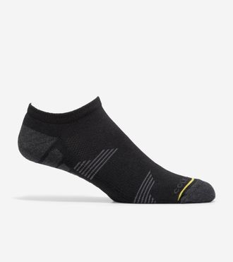 Cole Haan Mens ZER&Oslash;GRAND Performance No-Show Socks - Black