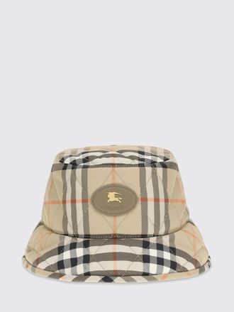 Burberry Cappello da pescatore in nylon check Burberry