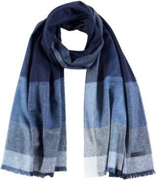 Bruno Magli Silk & Cashmere Blend Scarf in Navy at Nordstrom Rack