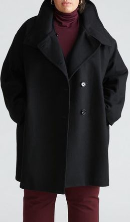 Universal Standard Marlo Coat in Black at Nordstrom, Size 3Xl