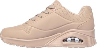 Skechers Womens Uno Stand on Air Sneaker, Sand Durabuck, 4.5 UK