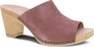 Dansko Womens Tandi Milled Sandal In Rose