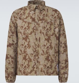 SATISFY River camouflage PeaceShell shirt