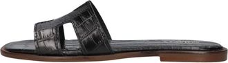 Notre-V Schoenen, Dames, Zwart, 40 EU, Leer, Nv-1001 Sandalen