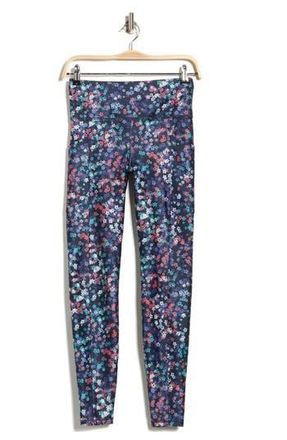 Marika Cameron Floral High Waist Leggings in Eclipse Ditsy Scatte at Nordstrom Rack, Size X-Large