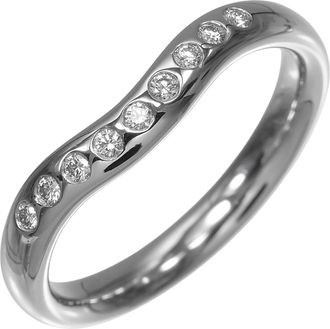 Tiffany & Co. Platinum Platinum 950 Band Ring (Pre-Owned)