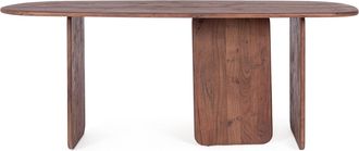 BIZZOTTO Mesa NAYANA 200X100 madera marr&oacute;n