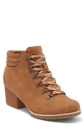 Børn Born Carson Bootie in Tan Nubuck at Nordstrom Rack, Size 6.5