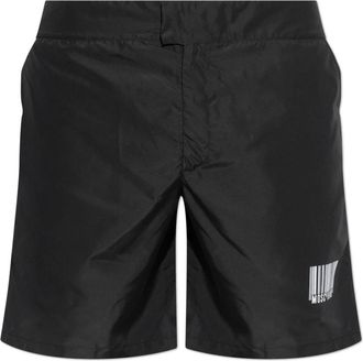 Moschino Zwemshorts - Heren - Strandmode - Zwart - XS - Polyester - Badmode