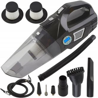OEM Aspiradora De Mano Para Coche + Compresor De Coche De 80 W - Regalo De San Valent&iacute;n