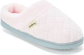 Dearfoams Libby Quilted Terry Clog Slipper in Fresh Pink at Nordstrom, Size X-Large