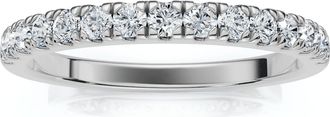 Pompeii3 1/3Ct Stackable Womens Diamond Wedding Anniversary Ring 14k Gold or PT Band
