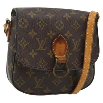 Louis Vuitton Pre-owned Cross Body Bags, female, Brown, Size: ONE SIZE Pre-owned Saint Cloud MM Shoulder Bag