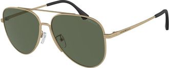 Emporio Armani EA2149D 300271 Matte Pale Gold/Dark Green