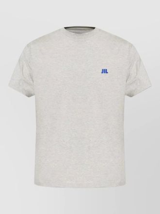 Jil Sander crew neck silk nylon short sleeve shirt