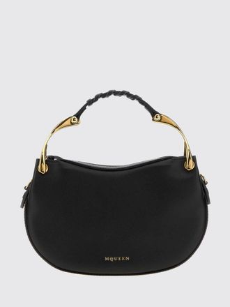 Alexander McQueen McQueen Wishbone Leather Mini Handbag with Removable Shoulder Strap