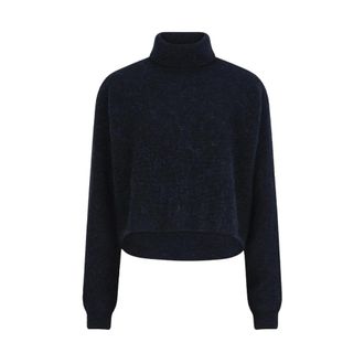 Dante6 Yuria Turtle Neck Sweater - Dames - Truien - Blauw - Maat: L