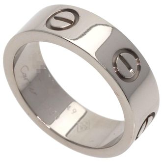 Cartier White Gold White Gold (18K) Band Ring (Pre-Owned)