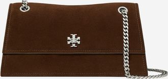 Tory Burch Dark Brown Kira Medium Shoulder Bag