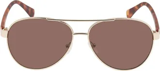 Calvin Klein Brown Pilot Mens Sunglasses CK19316S 717 60