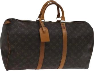 Louis Vuitton Pre-owned Weekend Bags, female, Brown, Size: ONE SIZE Pre-owned Boston Bag