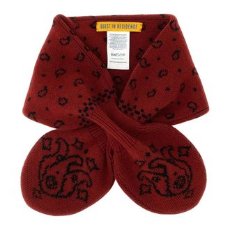 Guest In Residence Pa&ntilde;uelo Pajarita - Accessories - Mujer - Rojo - ONE SIZE