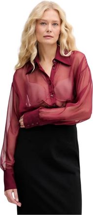 Aniye By Ivette Blouse - Dames - Blouses - Rood - M - Polyester - Overhemden