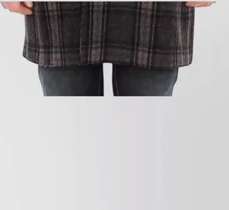Dolce & Gabbana plaid double-breasted coat