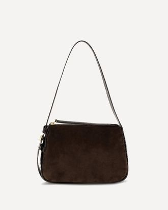Tory Burch Small Romy suede Shoulder Bag Female UNI