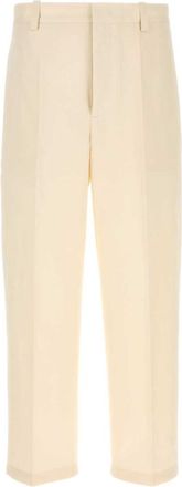 Jil Sander Off White Tailored Pants