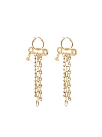 Vivienne Westwood Ginetta oorbellen - Goud