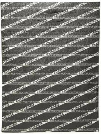 Balenciaga Pre-owned Tote Bags, female, Black, Size: ONE SIZE Pre-owned PVC Clutch Bag