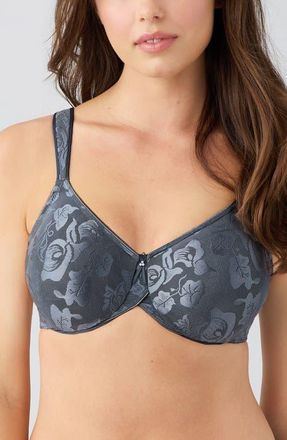 Wacoal Awareness Underwire Bra in Dark Slate at Nordstrom, Size 44Ddd