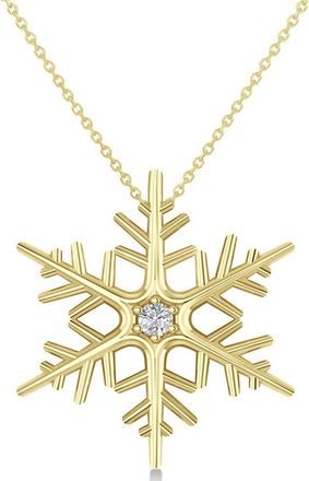 Allurez 14K 0.04 Ct. Tw. Diamond Pendant