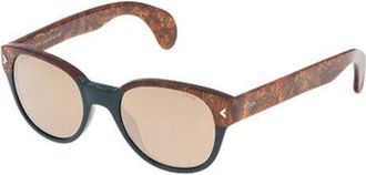 Lozza SL1913M 935G Mens Sunglasses Green Size 50