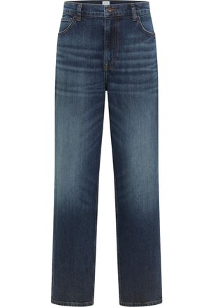 Mustang Loose-fit-Jeans MUSTANG Herren Style Vermont Loose, Herren, Gr. 33, L&auml;nge 34, blau (873 blau), Denim/Jeans, 99% Baumwolle, 1% Elasthan, unifarben, loo
