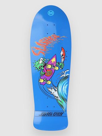 Santa Cruz Meek Og Slasher Reissue 10.1 Skateboard Deck blauw
