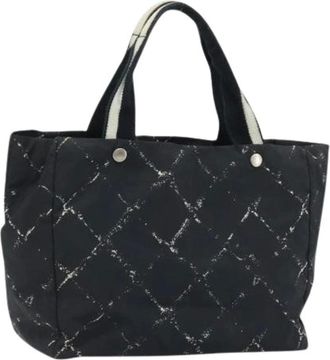 Chanel Pre-owned Tote Bags, female, Black, Size: ONE SIZE Pre-owned Vintage Tote Bag