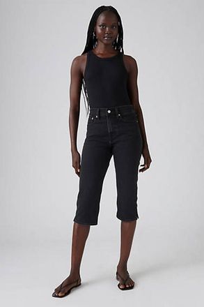 Levi's Jeans Capri Wedgie - Donna - 23 - Nero / SheS In The Zone